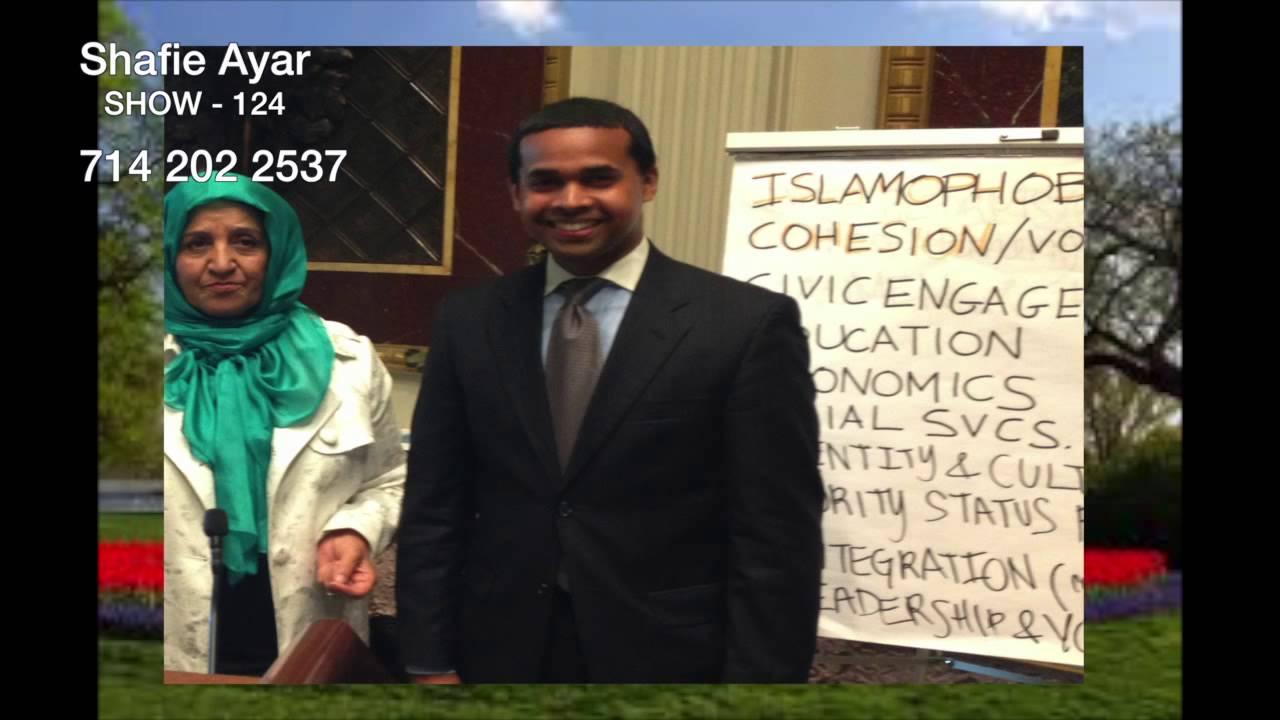 124 - Simin Omar in the Whitehouse by Shafie Ayar